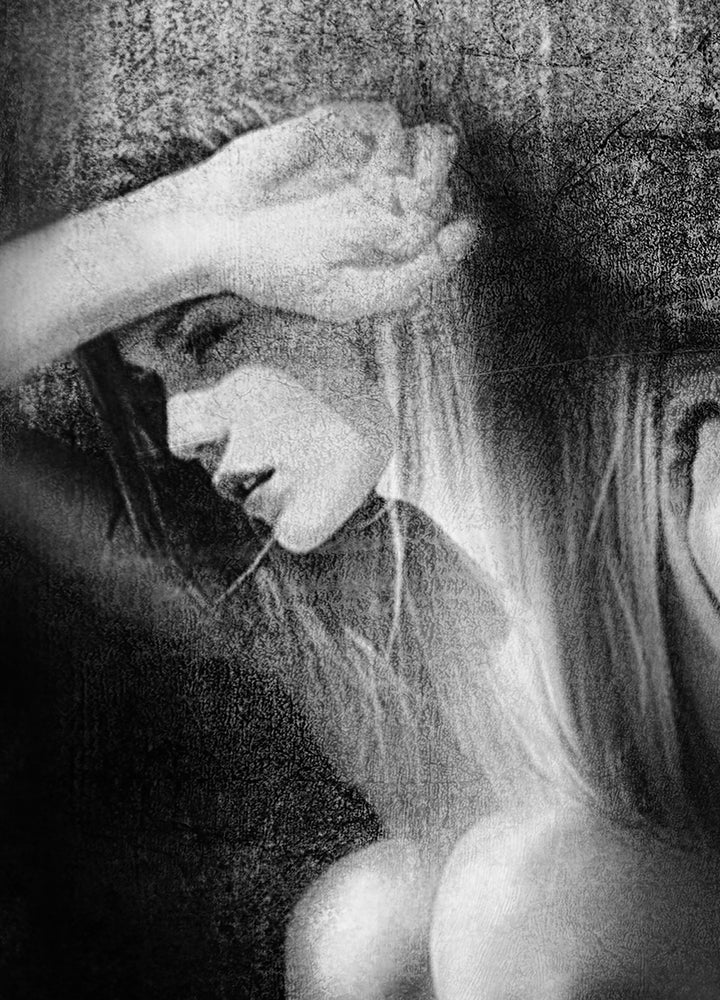 Canvastavla - Angel in the Shadows