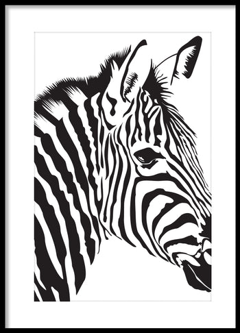 Poster - Zebra