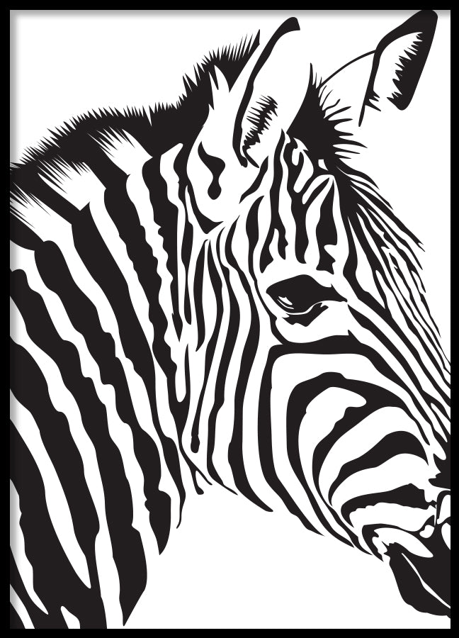 Poster - Zebra