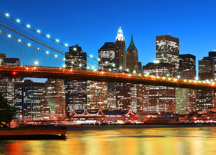 Canvastavla - New York at night