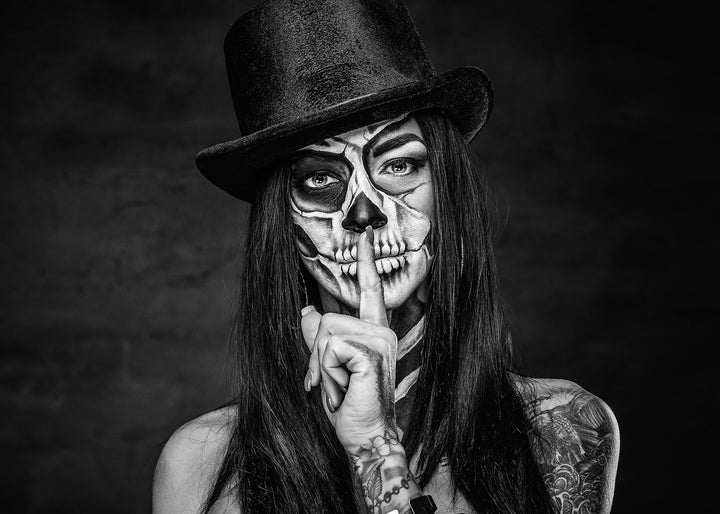 Canvastavla - Skeleton