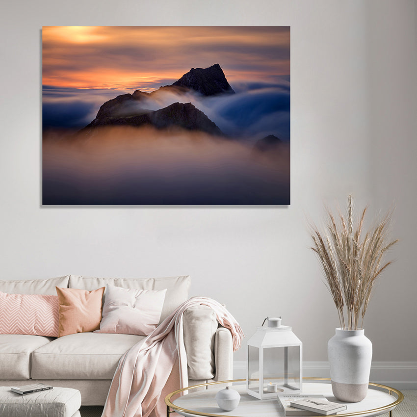 Canvastavla - Mountains