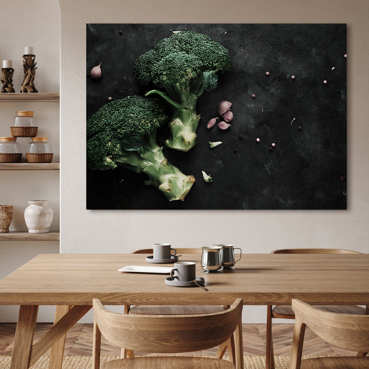 Ljuddämpande tavla - Broccoli