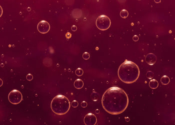 Canvastavla - Bubbel viva magenta
