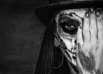 Canvastavla - Hiding my Demons