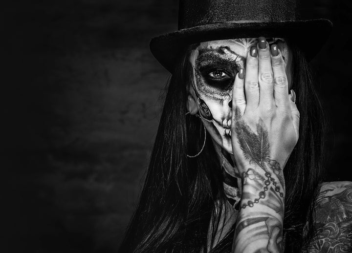 Canvastavla - Hiding my Demons