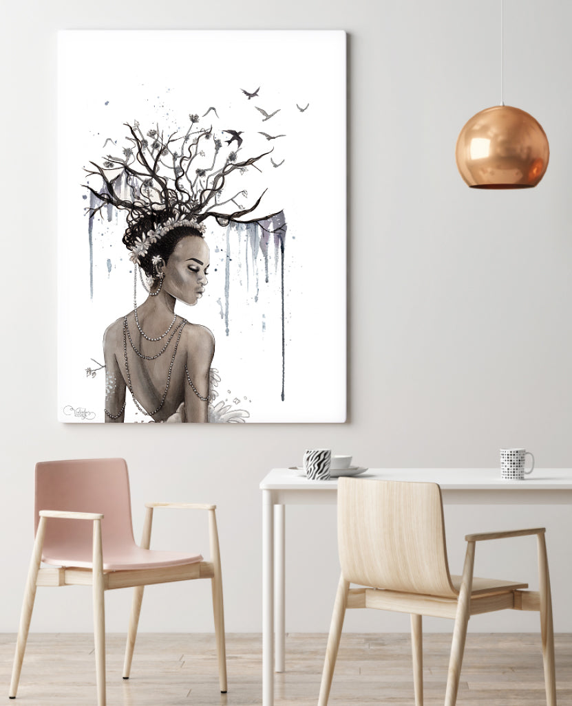 Canvastavla - Katarina Vintrafors - Lady Pearl