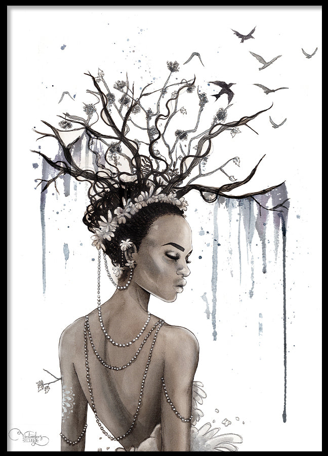 Poster - Katarina Vintrafors - Lady Pearl