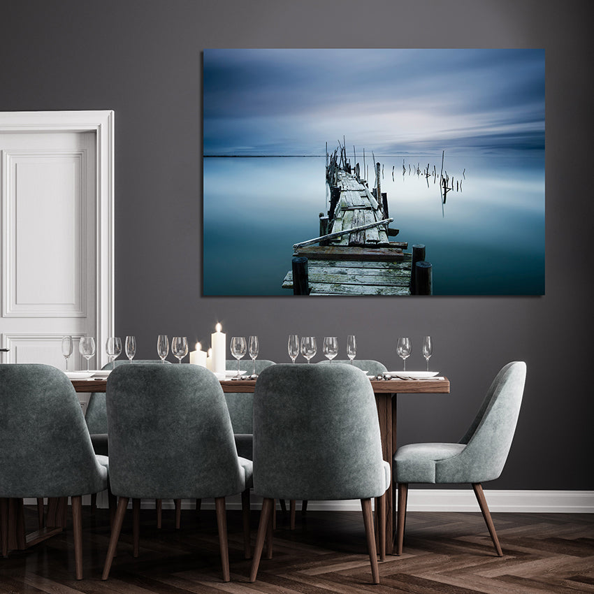 Canvastavla - Old Dock