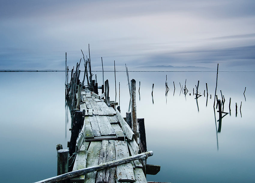 Canvastavla - Old Dock