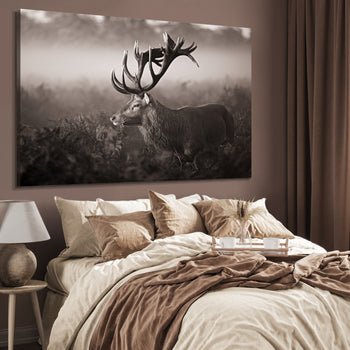Canvastavla - Deer's Graceful Haven