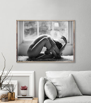 Poster - In the window