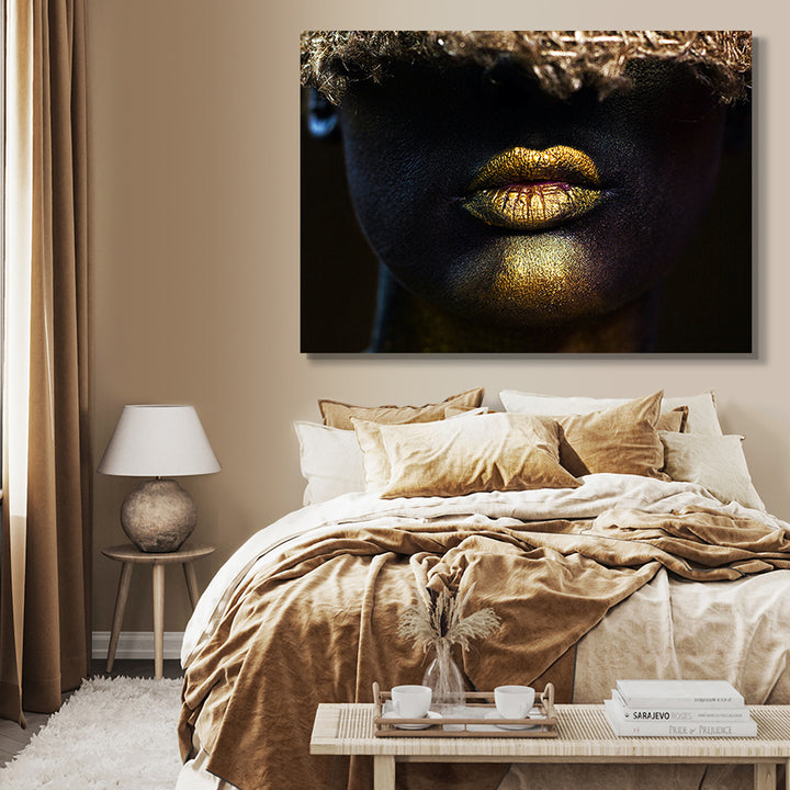 Canvastavla - Golden Kiss