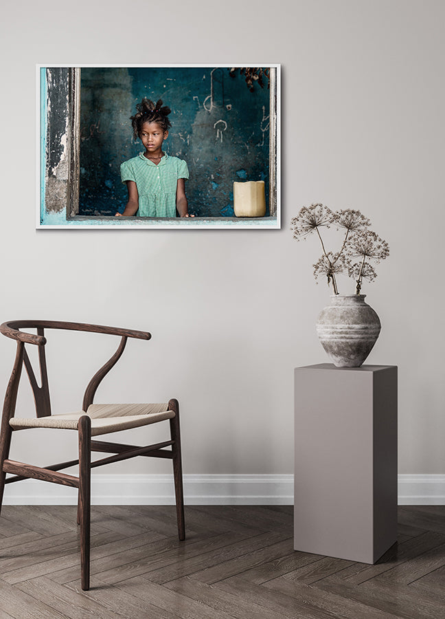Poster - Sao Tome girl