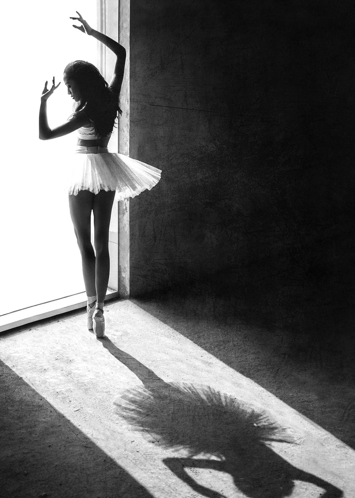 Canvastavla - Shadow of Ballerina