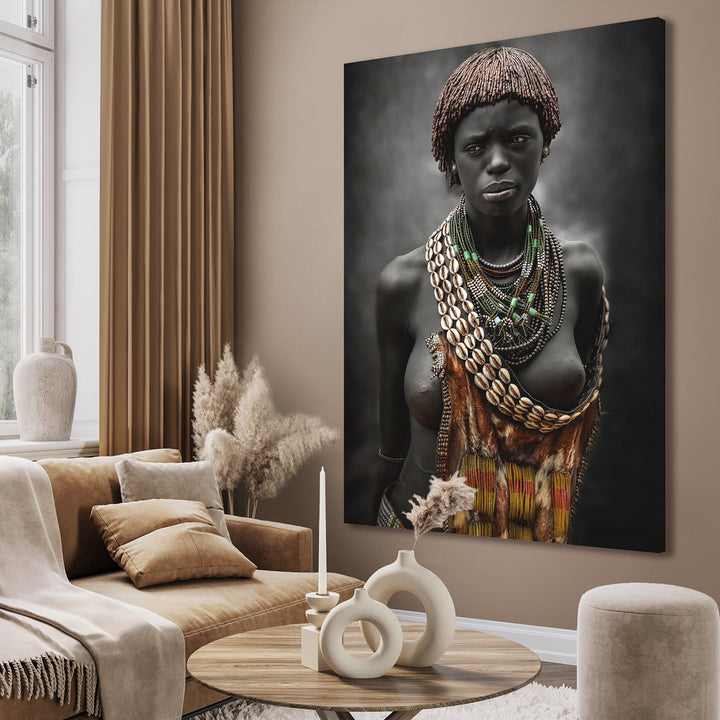 Canvastavla - African Tribe Women