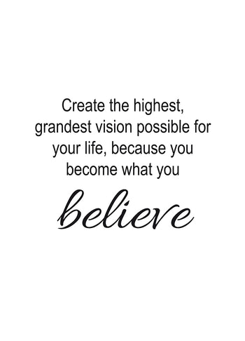 Poster - Believe