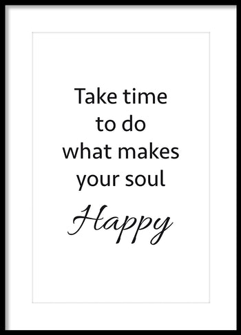 Poster - Happines