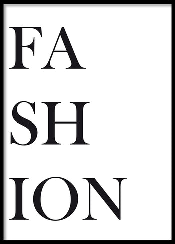 Poster - Fashion