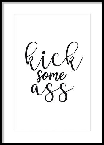 Poster - Kick some ass
