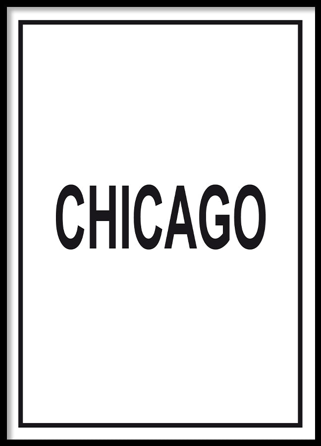 Poster - Chicago