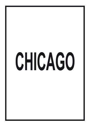 Poster - Chicago