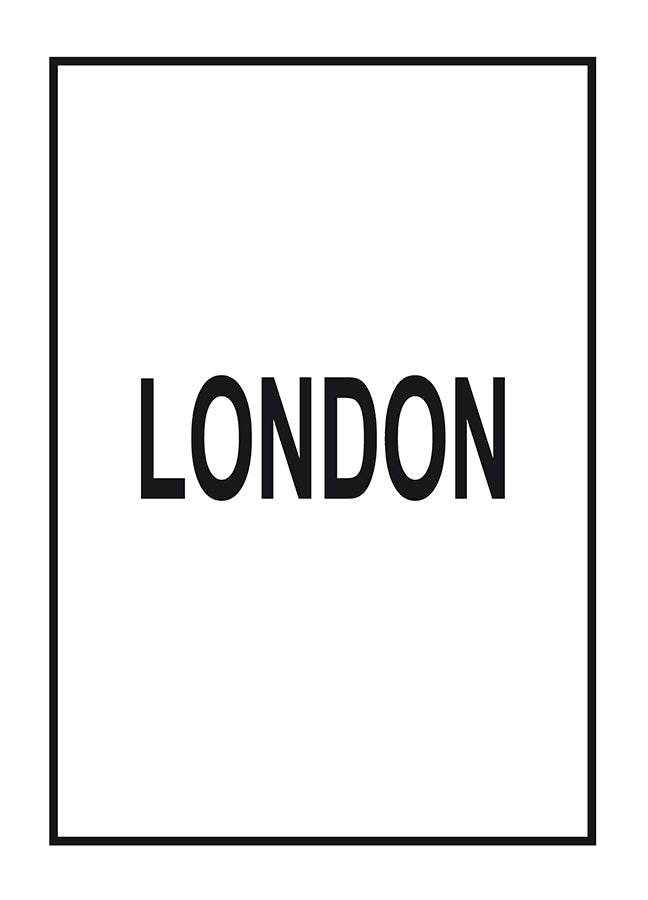 Poster - London