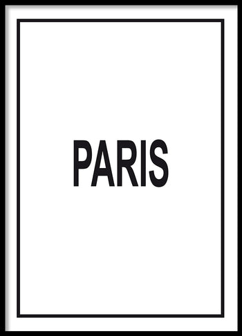 Poster - Paris