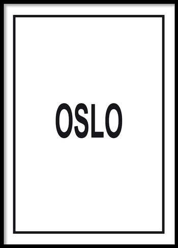 Poster - Oslo