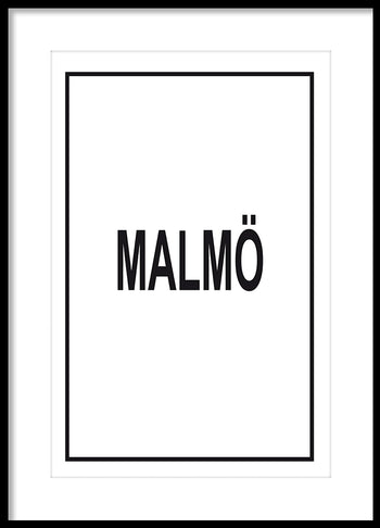 Poster - Malmö