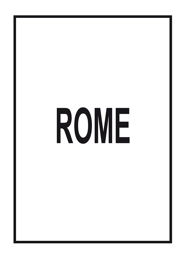 Poster - Rome