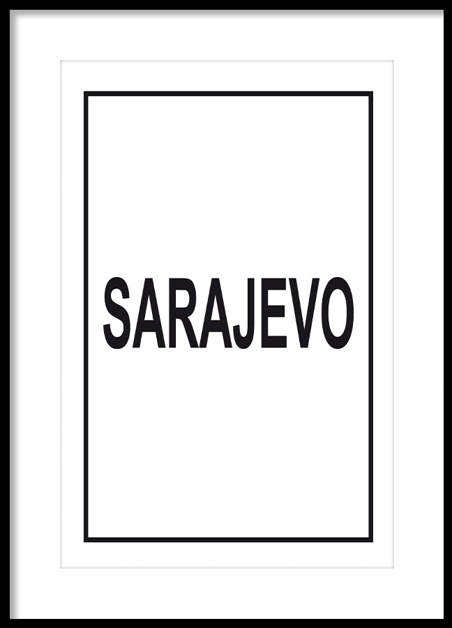 Poster - Sarajevo