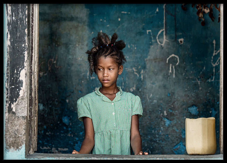 Poster - Sao Tome girl