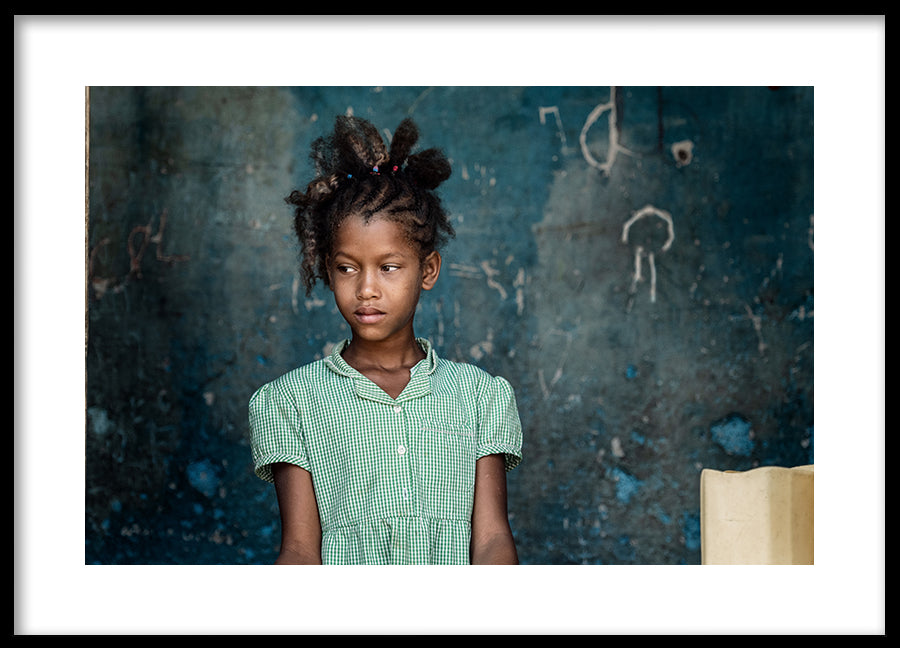Poster - Sao Tome girl