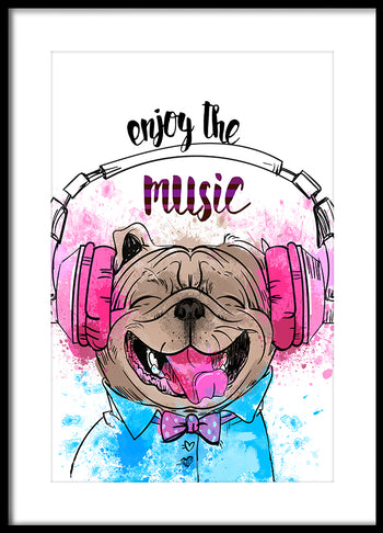 Poster - Enjoy the Music