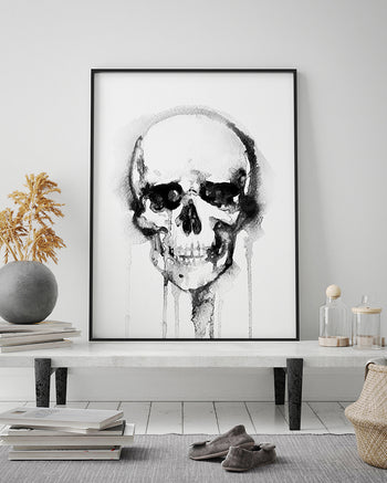 Poster - Dödskalle
