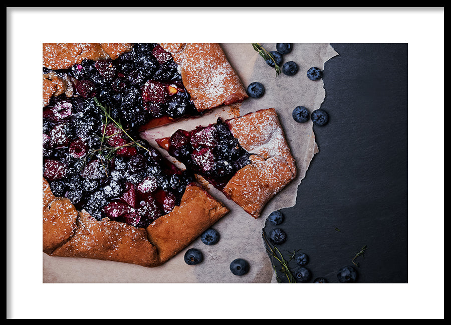Poster - Blueberry pie