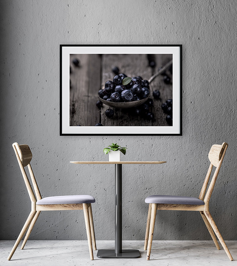 Poster - Blueberries
