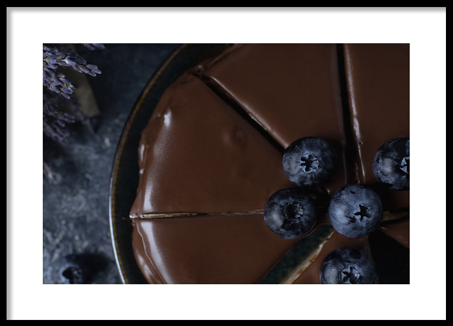 Poster - Blueberry cheesecake