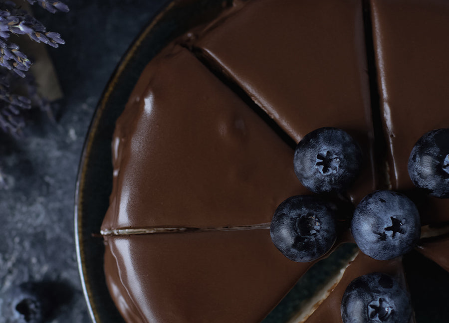 Poster - Blueberry cheesecake