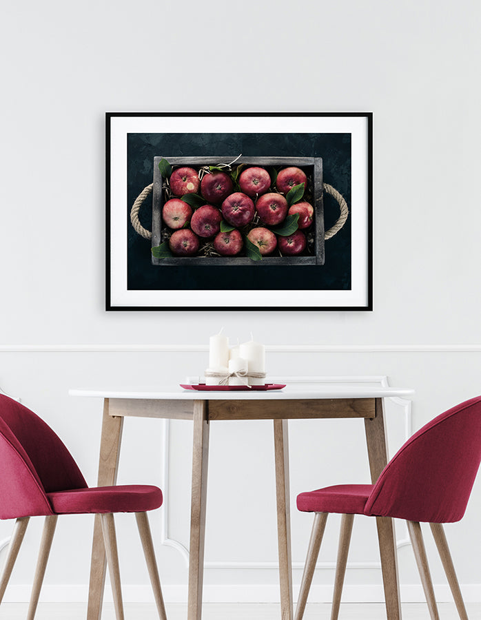 Poster - Fresh red apples