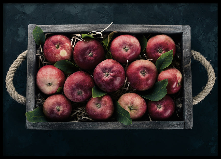 Poster - Fresh red apples