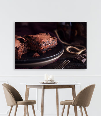 Canvastavla - Brownie