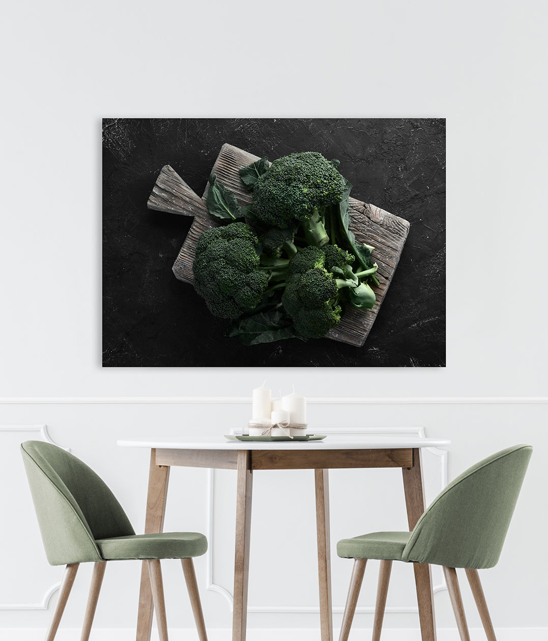 Canvastavla - Fresh Green Broccoli