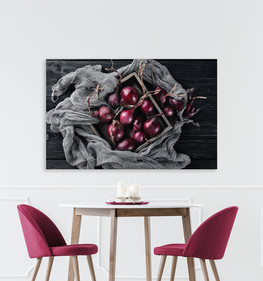 Canvastavla - Ripe onion