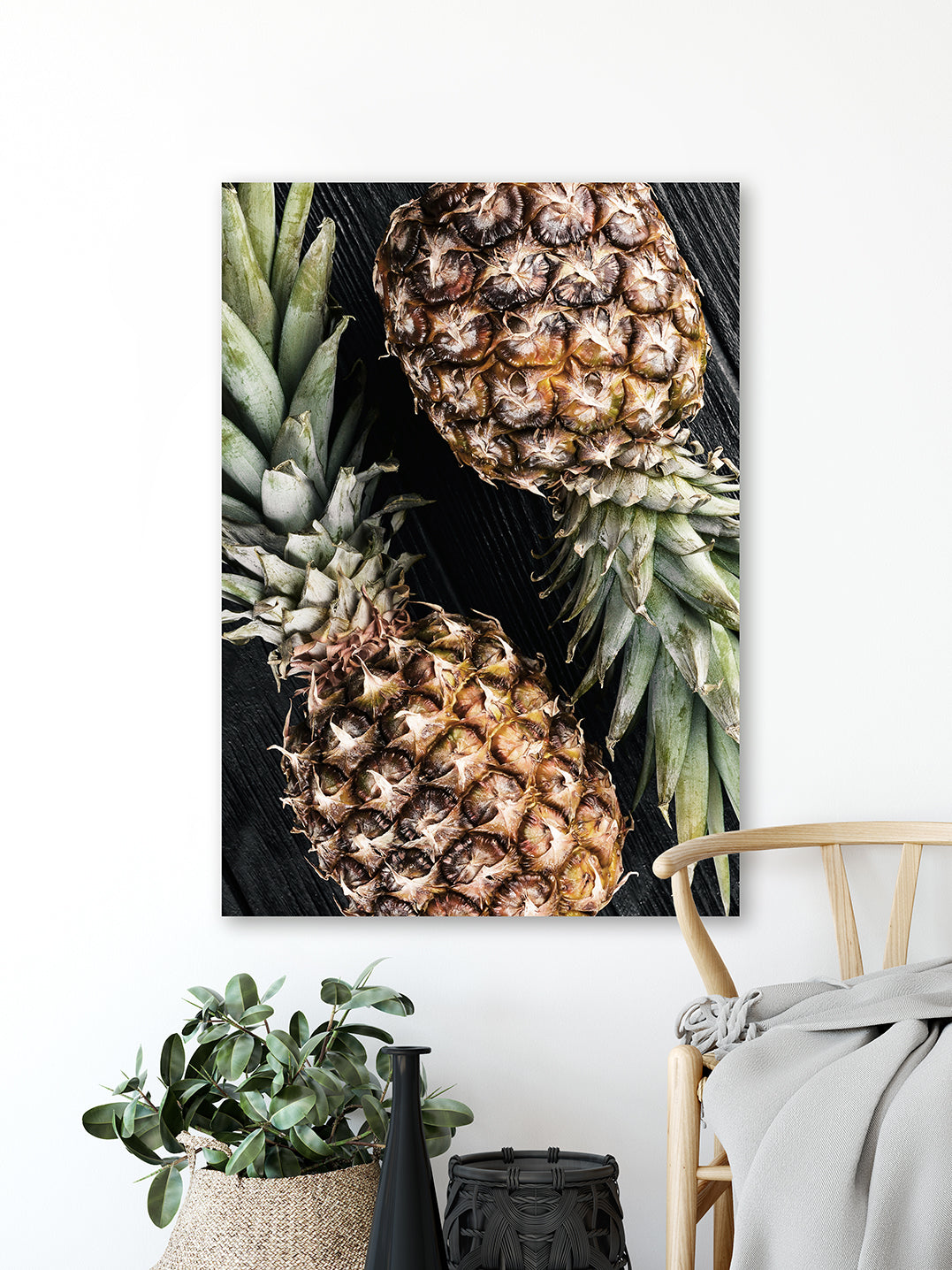 Canvastavla - Ananas