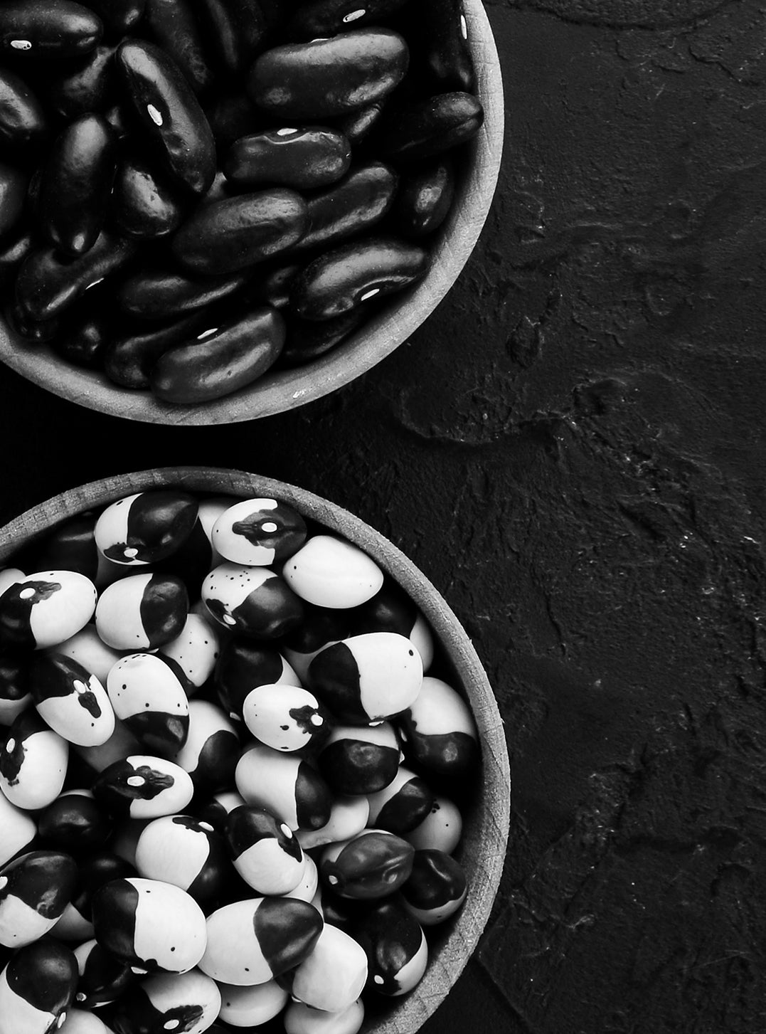 Canvastavla - Raw beans