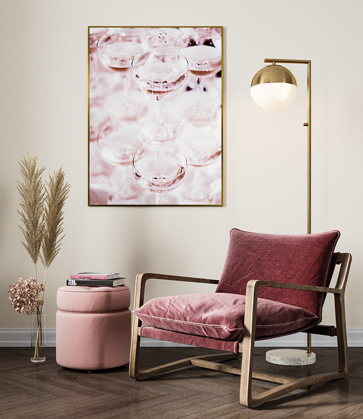 Poster - Champagne Pyramid