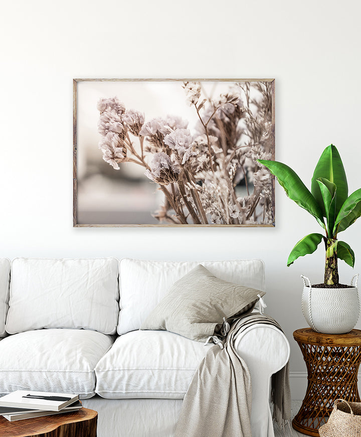Poster - Dry purple flower