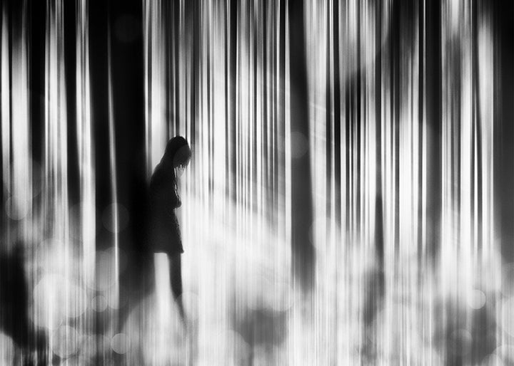 Canvastavla - Caught in the sorrow